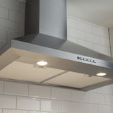 GE 30” Convertible Wall Mount Range Hood in Stainless Steel (350 CFM)