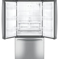 33” GE (24.7 Cu.Ft) French Door Refrigerator with Internal Water Dispenser and Icemaker in Fingerprint Resistant Stainless Steel - ENERGY STAR