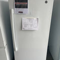 28.5” GE (14.1 Cu.Ft) Frost Free Upright Freezer (Energy Star) White