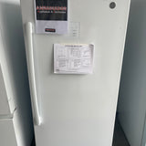 28.5” GE (14.1 Cu.Ft) Frost Free Upright Freezer (Energy Star) White