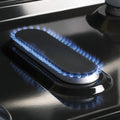 GE 30” (5.0 Cu.Ft) Gas Range Stove with Steam clean & Precise Simmer Burner Broil drawer Oven in Stainless Steel