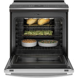GE Profile 30” (5.3 Cu.Ft) Smart Induction Slide-In Range with 5 Burners (No-Preheat Air Fry) Stainless Steel